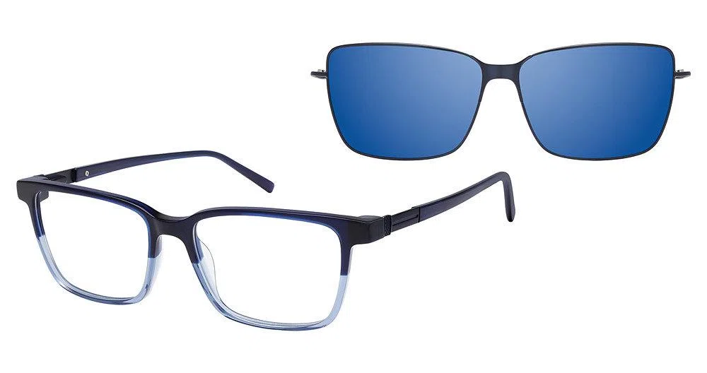 Revolution REV-KEVIN-w/Clip Eyeglasses - view 2